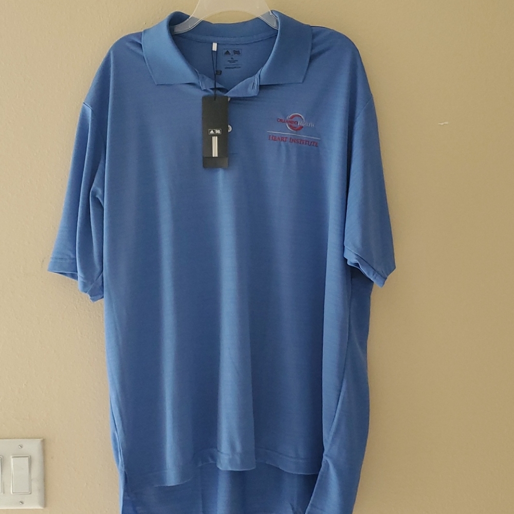 Blue Adidas Golf Shirt